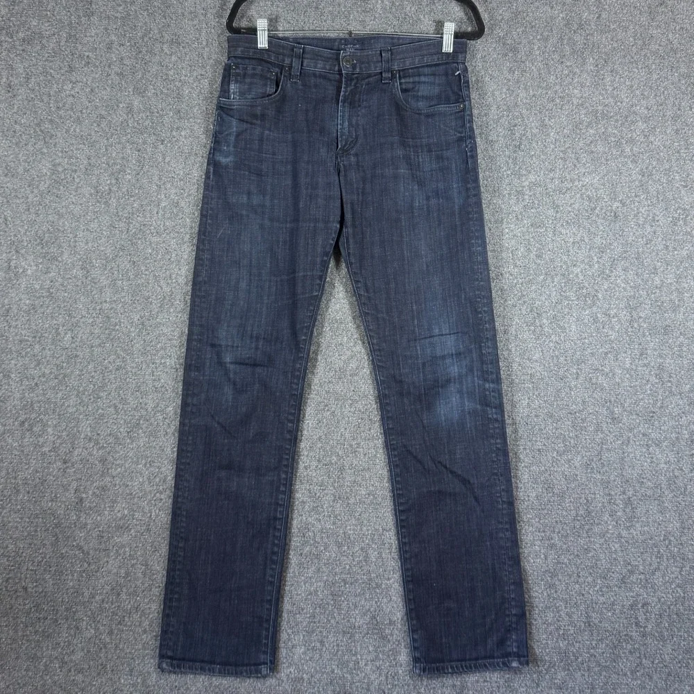 Citizens of Humanity Core Dark Wash Blue Jeans Stretch Denim Mens Size 32x32